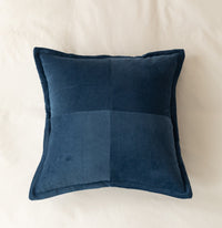 HKM-533203 Corduroy Fly Edge Pillow Cover - 100% Cotton, 50x50cm with Zipper Closure