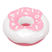 HKM-533587 Donut-Shaped Molar Teeth Cleaning Dog Toy in Pink, Yellow, Chocolate - Durable TPR Material
