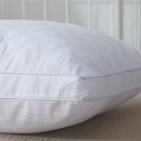 HKM-533587 Soft Polyester Feather Velvet Neck Pillow - Rectangular Fiber Filling, Hotel Style, Single & Double Pack Options