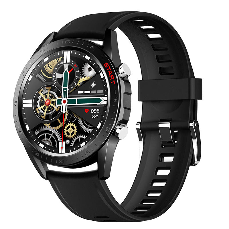 HKM-533651 Waterproof Smart Bracelet with Music Control, 1.32-inch Display, Bluetooth 5.0, 30-Day Standby Time