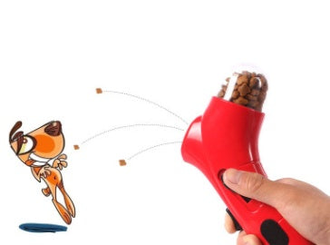 HKM-533907 Pet Food Catapult Feeder Funny Dog Toy