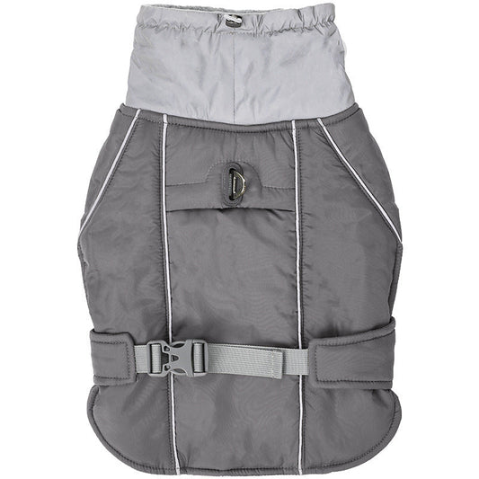 HKM-533907 Warm Cotton Padded Dog Coat in Multiple Colors and Sizes
