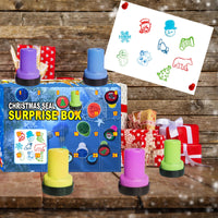 HKM-534419 Christmas Countdown 24-Day Blind Box with Stamp Paper
