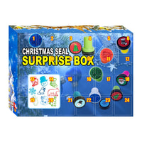 HKM-534419 Christmas Countdown 24-Day Blind Box with Stamp Paper