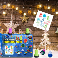 HKM-534419 Christmas Countdown 24-Day Blind Box with Stamp Paper