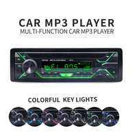 HKM-534483 Bluetooth Vehicle MP3 Player with FM Radio, USB/TF Card Support, Hands-Free Calling, and Remote Control