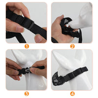 HKM-534483 Breathable Mesh Dog Muzzle for Small and Large Breeds, Comfortable and Secure Fit