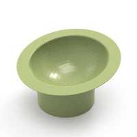 HKM-534803 Oblique Opening Large Caliber Cat Bowl with Neck Protection in Multiple Colors