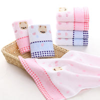 HKM-534867 Cotton Cartoon Towel for Kids - Soft, Absorbent, and Quick-Drying