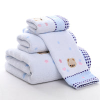 HKM-534867 Cotton Cartoon Towel for Kids - Soft, Absorbent, and Quick-Drying