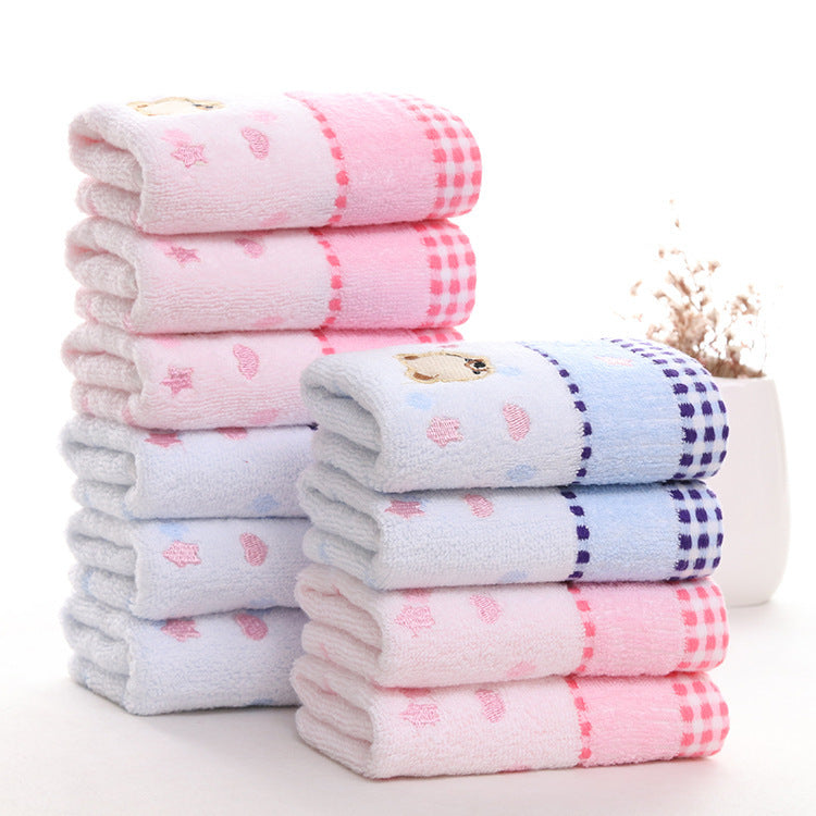 HKM-534867 Cotton Cartoon Towel for Kids - Soft, Absorbent, and Quick-Drying