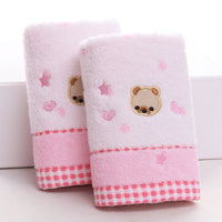 HKM-534867 Cotton Cartoon Towel for Kids - Soft, Absorbent, and Quick-Drying