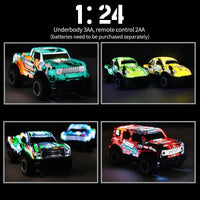 HKM-534867 High-Speed 2.4GHz 1/24 Scale Remote Control Off-Road Vehicle Toy for Kids