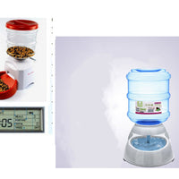 HKM-535315 5.5L Automatic Pet Feeder with Voice Recording and LCD Display for Dogs and Cats