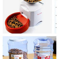 HKM-535315 5.5L Automatic Pet Feeder with Voice Recording and LCD Display for Dogs and Cats