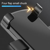 HKM-535507 Multi-Function Car Phone Holder for Dashboard, Rearview Mirror, and Sun Visor - Fits 3-7 Inch Devices