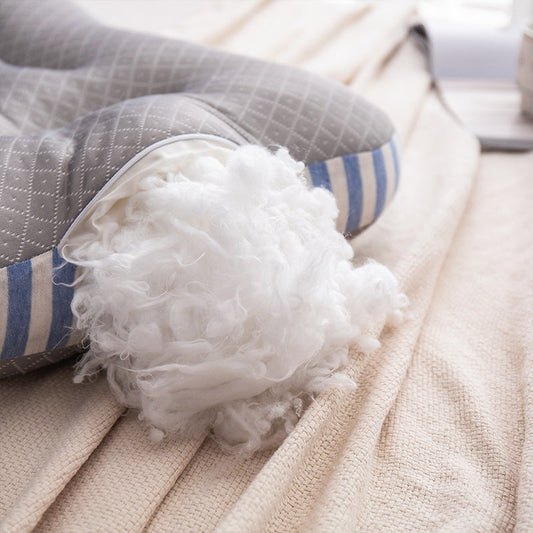 HKM-535571 Antibacterial Soybean Fiber Pillow for Adults - Polyester Filler - Available in Multiple Sizes