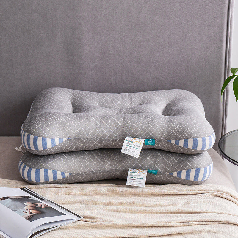 HKM-535571 Antibacterial Soybean Fiber Pillow for Adults - Polyester Filler - Available in Multiple Sizes
