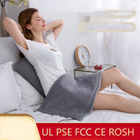 HKM-535763 Multifunctional Infrared Heat Therapy Electric Heating Pad for Knees and Back with 6 Temperature Settings