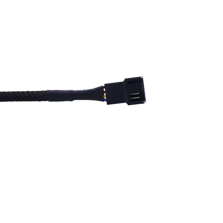 HKM-535827 Four-pin Extension Cable for CPU Fans - 27cm Length with Copper Plating for Radiator & Temperature Control