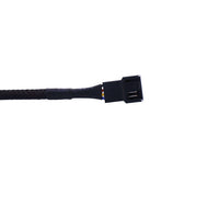 HKM-535827 Four-pin Extension Cable for CPU Fans - 27cm Length with Copper Plating for Radiator & Temperature Control