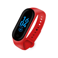 HKM-535955 Heart Rate and Blood Pressure Smart Band Wristband with Touch Operation, Fitness Reminder, Available in Blue, Black, Red