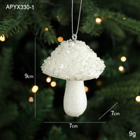 HKM-536211 Creative Ice Cream and Candy Christmas Tree Decorations – Pastoral Foam Hanging Ornaments