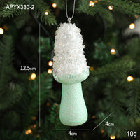 HKM-536211 Creative Ice Cream and Candy Christmas Tree Decorations – Pastoral Foam Hanging Ornaments