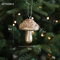 HKM-536211 Creative Ice Cream and Candy Christmas Tree Decorations – Pastoral Foam Hanging Ornaments