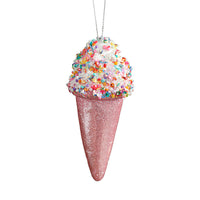 HKM-536211 Creative Ice Cream and Candy Christmas Tree Decorations – Pastoral Foam Hanging Ornaments