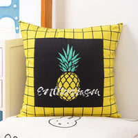 HKM-536659 Plush Double-Sided Cute Animals Pillow Cover – Washable and Removable, 40x40cm, 45x45cm, 50x50cm