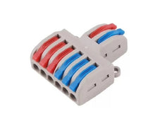 HKM-536787 Universal Quick Wire Connector - 32A, 250V/4KV, Fire Insulated Shell, Brass Guide, for Wire Connections