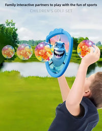 HKM-536851 Colorful Light-Up Baseball Target Game for Kids, Two-Person Catching Activity for Ages 5 and Up