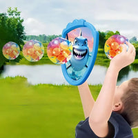 HKM-536851 Colorful Light-Up Baseball Target Game for Kids, Two-Person Catching Activity for Ages 5 and Up