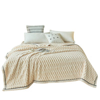 HKM-536915 Double-Layer Velvet Nap Blanket in Various Sizes and Colors