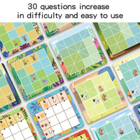 HKM-537171 Classic Educational Logic Sudoku Board Game with Magnetic Pieces for Children Aged 2-4