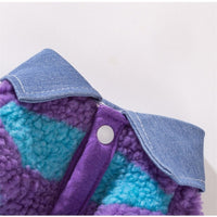 HKM-537235 Cozy Winter Sweater with Leash Hole for Small to Medium Breeds and Cats