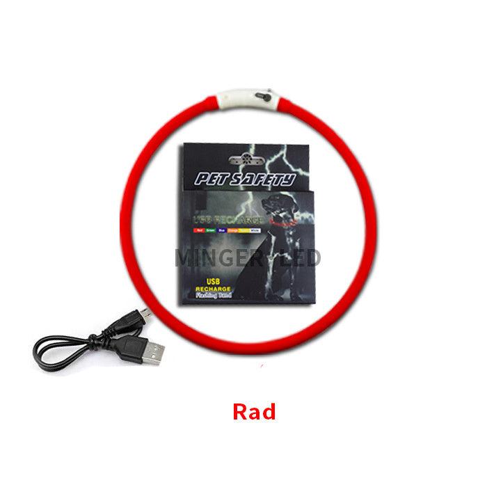 HKM-537299 LED pet light collar