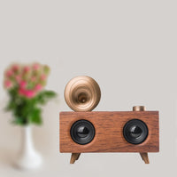 HKM-537299 Wireless Horn Flower Bluetooth Speaker with Multiple Playback Options - 10m Range, 6H Playtime, 1800mAh Battery