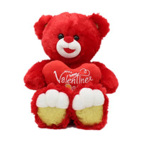 HKM-537427 Customized Plush Teddy Bear – Cute Love Heart Gift for Valentine's Day & Mother's Day – Available in Multiple Heights up to 80cm