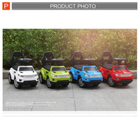 HKM-537555 Battery Operated 6V Ride-On Car for Kids - Red, White, and Yellow Options