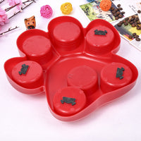 HKM-537619 Interactive Puzzle Feeder Toy for Cats and Dogs - Natural Rubber, 25x25 cm