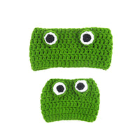 HKM-537747 Woolen Frog Hat for Dogs and Cats - Cozy Headgear for Kittens and Puppies