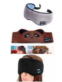 HKM-537811 Bluetooth Eye Mask Headphones with Music Playback and Sleep Aid Function