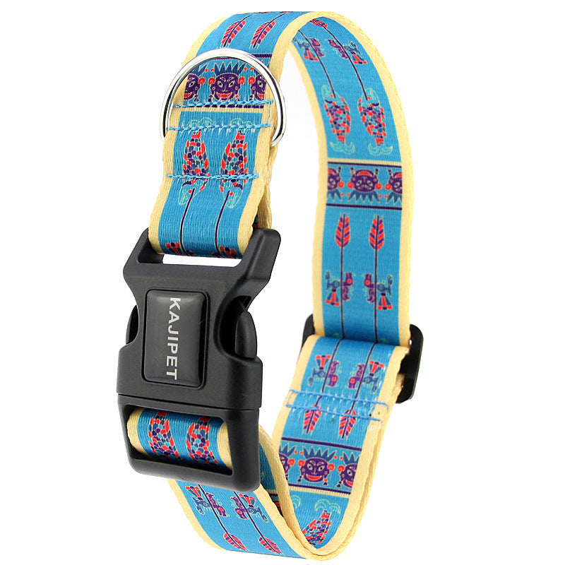HKM-537939 Adjustable Nylon Chest Strap and Leash for Medium and Small Dogs