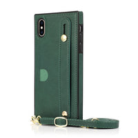 HKM-538003 Leather Phone Case with Back Cover and Card Holder for Enhanced Protection and Utility