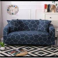 HKM-538131 Checkered Modern Sofa Cover for Three-Seater - Full Furniture Protection in Various Styles