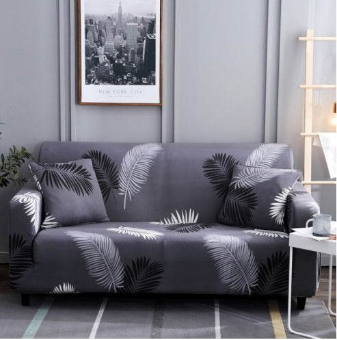 HKM-538131 Checkered Modern Sofa Cover for Three-Seater - Full Furniture Protection in Various Styles