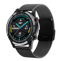 HKM-538259 Bluetooth Smart Watch with 1.3-inch Touch Screen, Step Counting, Health Monitoring, and Message Alerts