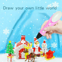 HKM-538323 3D Painting Pen Set for Kids - High Temperature PLA Filament, Creative Educational Drawing Toy